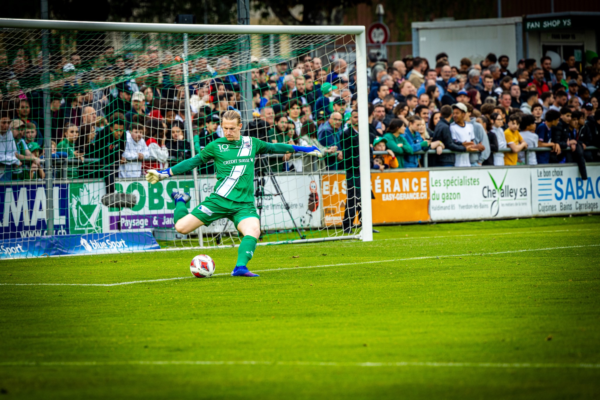 Yverdon sport monte en grade